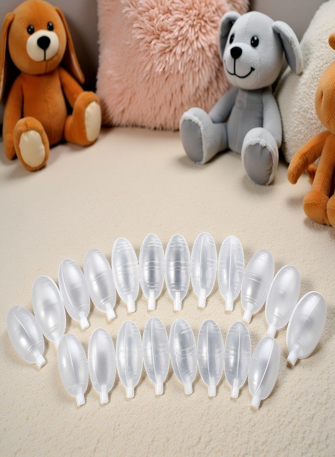 Jizlan 10 Pcs Plastic Squeaky Toy Doll Noise Maker BB Squeakers Squeakers Repair Fix Insert Replacement Dog Cat Parrot Bird Rabbit DIY Toys Accessories - Image 2